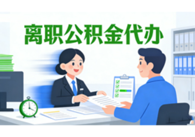 石家庄离职公积金代办需要多长时间到账？